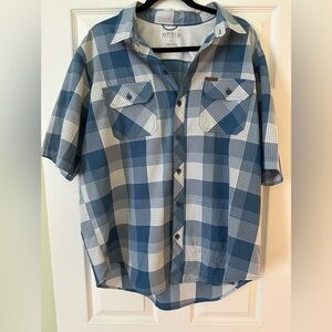 Men’s Orvis Short Sleeve Performance Button Down